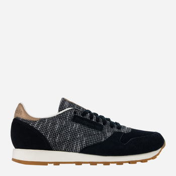 Buty sportowe męskie zamszowe Reebok Classic Leather EBK BS6236 45.5 Czarne (4058031165799)