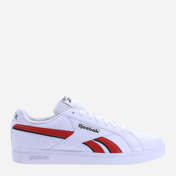 Tenisówki męskie z eko skóry Reebok Court Retro 100074392 44 Biały/Czerwony (1200143041260)