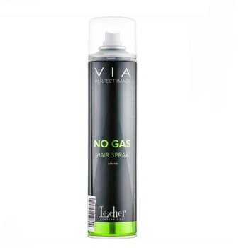 Лак для волос Lecher VIA Spray&Go No Gas без газа экстра сильной фиксации 400 мл