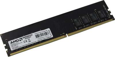 Оперативная память 4 ГБ, DDR4, для ПК, Radeon (2400 МГц, 1.2 В, CL16, R744G2400U1S-UO) Б/У
