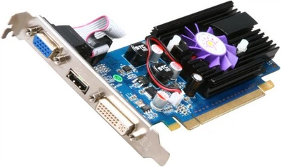 Видеокарта Sparkle GeForce 210 1GB GDDR3, 64 бит, 520/1230 МГц, VGA, DVI, HDMI Б/У