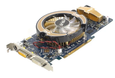 Видеокарта Asus GeForce 8800 GT, 512MB GDDR3, 256 бит, 600/1800, 2 x DVI Б/У