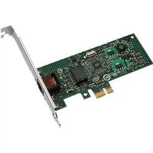 Сеть карта Intel Pro/1000 CT (PCI-e x1, 1xRJ-45, 10/100/1000 Мбит/с) Б/У