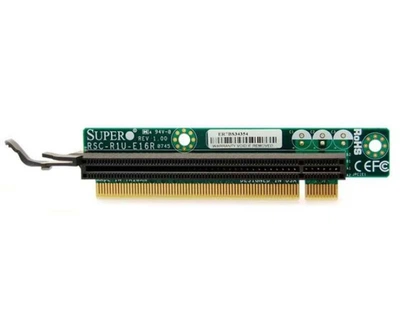 Райзер PCI-e Supermicro Riser RSC-R1U-E16R, 1U, PCI-e x16, правосторонний Б/У
