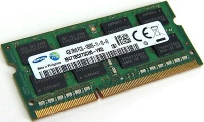 Оперативная память 4 ГБ, DDR3L, для ноутбуков, Samsung (1600 МГц, 1.35 В, CL11, M471B5273CH0-YK0) Б/У