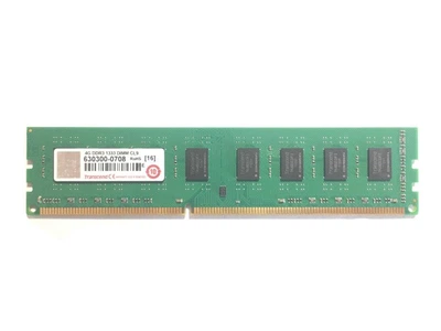 Оперативная память 4 ГБ, DDR3, для ПК, Transcend (1333 МГц, 1.5 В, CL9, JM1333KLN-4G) Б/У