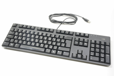 Клавіатура провідна Dell L30U, USB, 104, повнорозмірна Б/В
