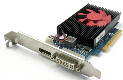 Видеокарта HP GeForce GT730 (2 ГБ, GDDR3, 64 бит, 902/1800 МГц, DVI, DPort, 802315-001 Б/У