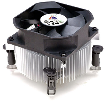 Процессорный кулер GlacialTech Igloo 5062 (s775, 3pin, 3200 об/мин) Б/У