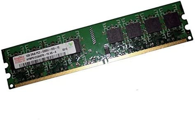 Оперативная память 1 ГБ, DDR2, для ПК, Hynix (667 МГц, 1.8 В, CL5, HYMP512U64EP8-Y5) Б/У