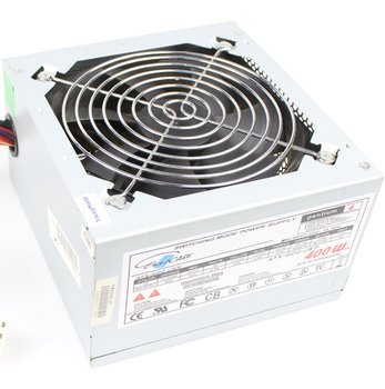 Блок питания 400 Вт EUROCASE, 24+4 pin, питание видеокарты - Нет, 120 мм, ATX, ATX-400W Б/У