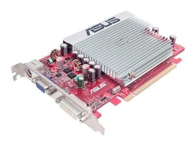 Відеокарта Asus Radeon HD 2400 Pro (256 МБ, GDDR2, 64 біт, 525/800 МГц, VGA, DVI, EAH2400PRO MG/H