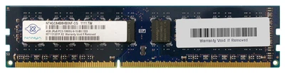 Оперативна пам'ять б/в Nanya DDR3 4Gb 1333MHz PC3-10600 (NT4GC64B8HB0NF-CG)