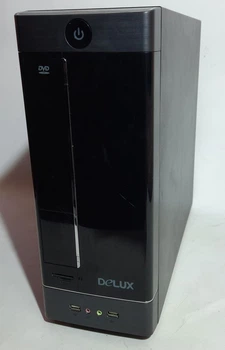 Корпус Delux DLC-MS126, 390x350x138, mATX, 350W Б/У