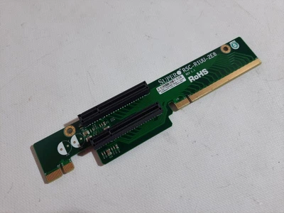 Райзер PCI-e Supermicro Riser RSC-R1UU-2E8, 1U, 2 x PCI-e x16 Б/У