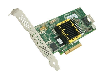 RAID-контроллер Adaptec ASR-2405, SAS, PCI-e x8, 128mb, 3GB/S, 1x SFF-8087 (mini SAS) Б/У