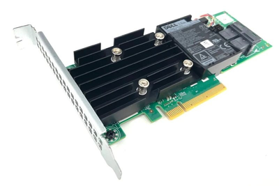 RAID-контроллер Dell PERC H740P, 8Gb NV Cache, PCI-e x8, 12GB/S, 2x SFF-8087 (mini SAS) Б/У