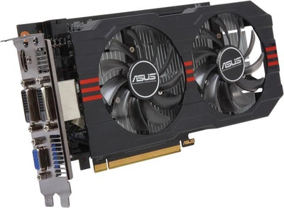 Відеокарта ASUS GeForce GTX 650 Ti (2 ГБ, GDDR5, 128 біт, 980/5400 МГц, VGA, DVI, HDMI) Б/В