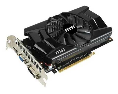 Відеокарта MSI GeForce GTX 750 Ti (2 ГБ, GDDR5, 128 біт, 1020/5400 МГц, VGA, DVI, HDMI, N750Ti) Б/В