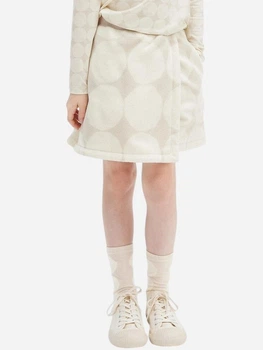 Дитячі теплі шорти-спідниця для дівчинки Uniqlo 818705970 122 см Білі (1159811840)