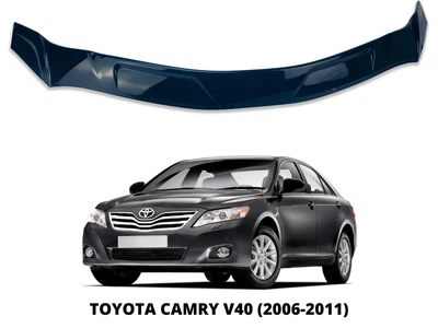 Дефлектор капота (мухобійка) для Toyota Camry 2006-2011 V40 на скотче (Defl)