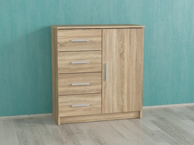 Комод Forte Johan 790x870x350 Дуб сонома