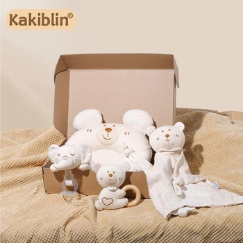 Подарочный набор мишка kakiblin арт 7208 Бежевый