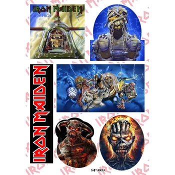 Стікерпак Iron Maiden (Eddie & logo) SP-009