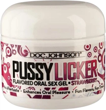 Гель для кунілінгусу Doc Johnson Pussy Licker Strawberry 56 мл (ROZ6501053318) 