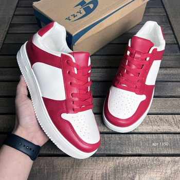 Кросівки Force YZY 42 (26.5 см) Red White (арт 1350