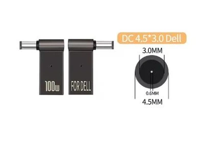 Перехідник адаптер USB Type-C - 4.5*3.0 mm для Dell, PD трігер до 100W, перетворювач для ноутбуків, зарядного пристрою