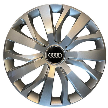Автомобільні модельні колпаки R16 SJS (SKS) Audi 432 4шт, сріблясті