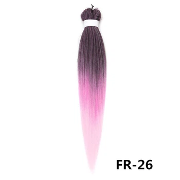 Канекалон Easy Braid сіро-рожевий рожевий світло-рожевий Довжина 65см Вага 90 г Низькотемпературний 100-150°С FR-26