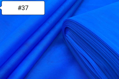 Тканина Фатин Синій Електрик №37