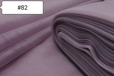 Ткань Фатин Сливовый №82