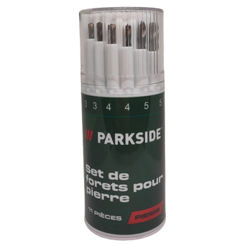 Набір свердел для бетону Parkside Set de Forets Pour Pierre 11 шт (117080)
