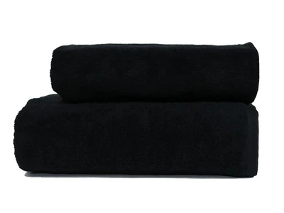 Полотенце банное махровое Flat Cotton 70*140 3642_h_500_chornijj Parisa