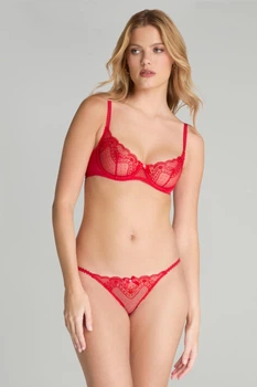 Комплект Agent Provocateur Yuma (бюстгальтер 36E+ открытые слипы 4)