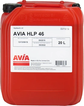 Гидравлическое масло HLP 46 (AVIA) 20л. avia0080