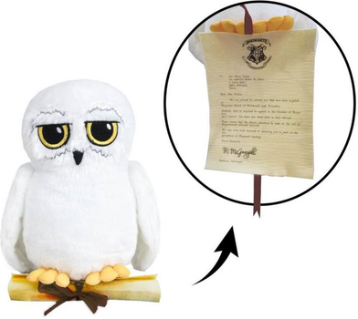 Pluszak Play by Play Harry Potter Hedwiga z listem z Hogwartu 25 cm (8425611328022)