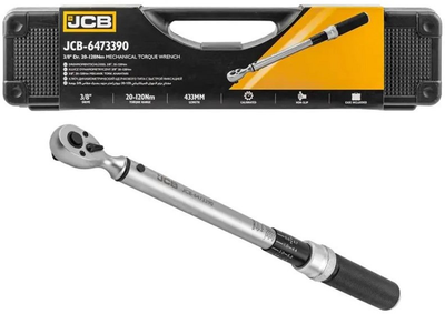 Динамометричний ключ JCB 3/8" 20-120 Нм (JCB-6473390) (СТ-00165323)