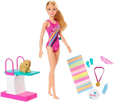 Lalka Barbie Pływaczka GHK23 (0887961795141)