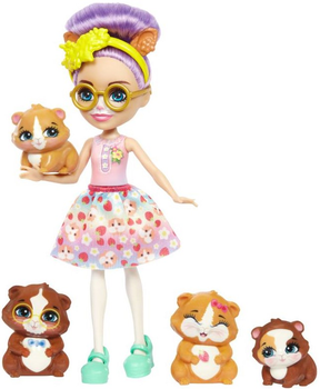 Ігровий набір Mattel Enchantimals Сім'я морських свинок Glee Guinea Pig HHB84 (194735063062)