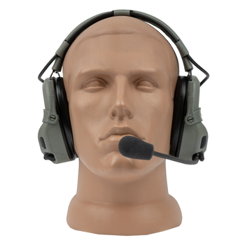 Наушники Ops-Core AMP Communication Headset, Connectorized NFMI Зеленый