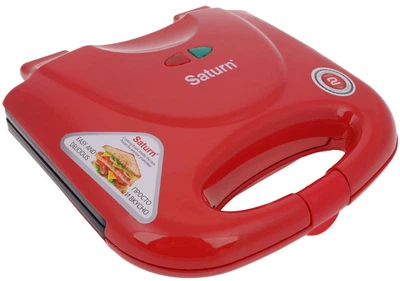 Сендвічниця Saturn ST-EC1082 Червона