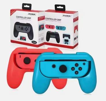 Держатели DOBE® TNS-851 (Blue/Red) для Joy-Con Controller Grip Nintendo Switch / Switch OLED (2шт.) [447689018]