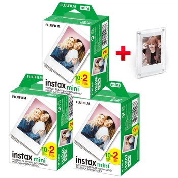 Комплект: Фотоплівка Fujifilm Instax Mini 60 шт + Магнітна фоторамка в подарунок