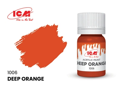 Краска акрил 12мл. - Deep Orange ICM (1006)