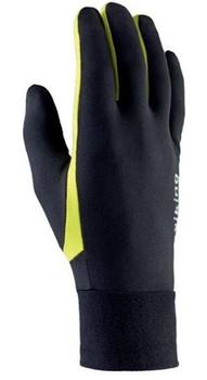 Рукавички для бігу Viking Runway Multifunctional Running Gloves 140-18-2740-64 24.5-26 см чорно-зелені (5901115780229)