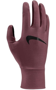 Жіночі бігові рукавички Nike Dri-Fit N1002219206 M Brown (887791762795)